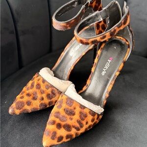 Leopard Print Women's Heels